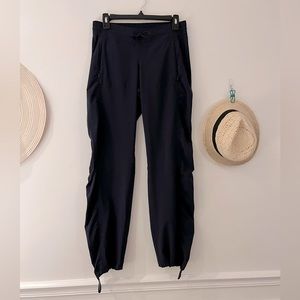 Navy Athleta Track Pants